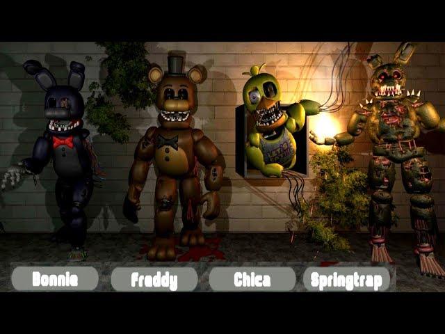 PLAY AS BONNIE, FREDDY, CHICA, SPRINGTRAP! Sinister: Hacked