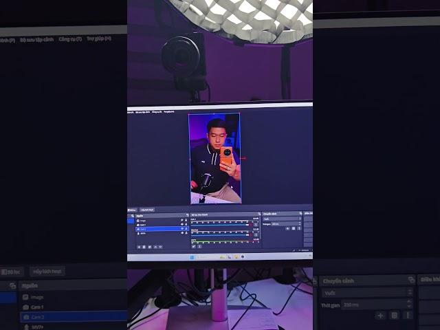 Cùng xem thành quả mình setup phòng Livestream cho Lê Vũ - Velasboost #hoangquocanh #imbastudio