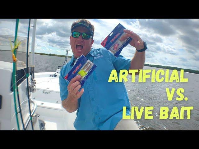 ARTIFICIAL BAIT VS. LIVE BAIT (When to use & which is best)