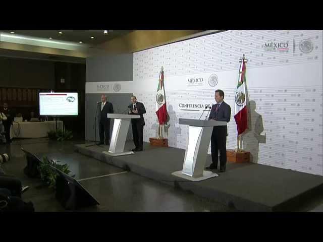 Conferencia del Vocero, Eduardo Sánchez, y el Secretario del Trabajo, Alfonso Navarrete