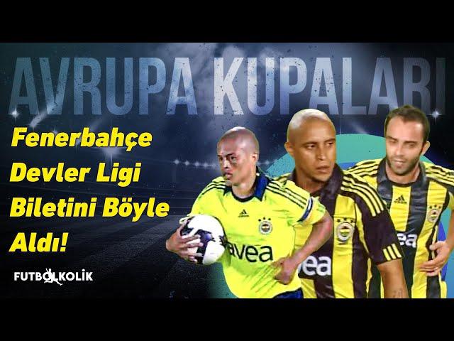 Fenerbahçe 2008-09 Şampiyonlar Ligi Ön Eleme Maçları | Avrupa Kupaları