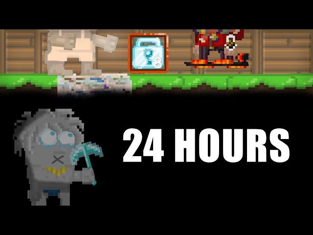 World Hunting for 24 HOURS in Growtopia!