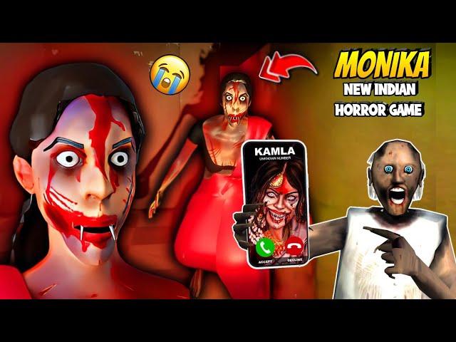 Monika  Indian Horror Game full gameplay|In tamil|On vtg!