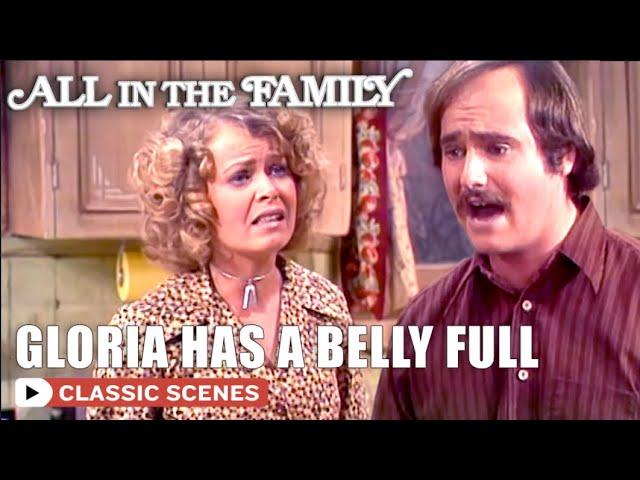 Mike Finds Out He's Going To be A Dad | All In The Family