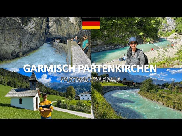 Mesmerising gorge in Garmisch Partenkirchen | Germany | Partnachklamm | Day trip from Munich