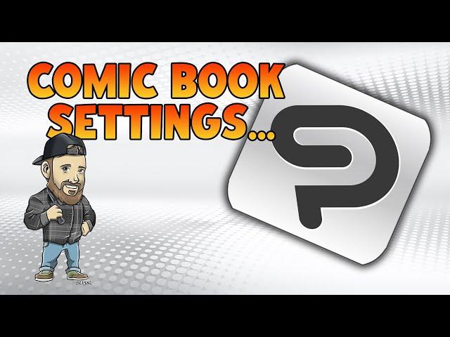Custom Comic Book Settings in Clip Studio Paint EX- Luke Stone Studios