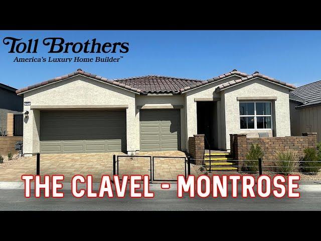 The Clavel Model Home Tour - Montrose Collection by Toll Brothers in Skye Canyon