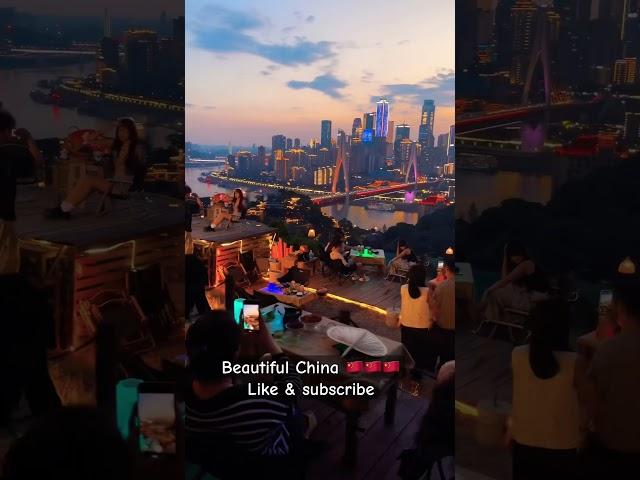 Beautiful China  #beautifulevening #chongqing #beautifulchina  #shortsfeeds #traveldestinations