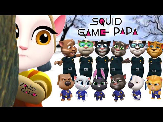 My Talking Tom Friends - SQUID GAME PAPA