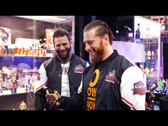 Zack Ryder and Curt Hawkins get an Elite Squad experience at WrestleMania Axxess