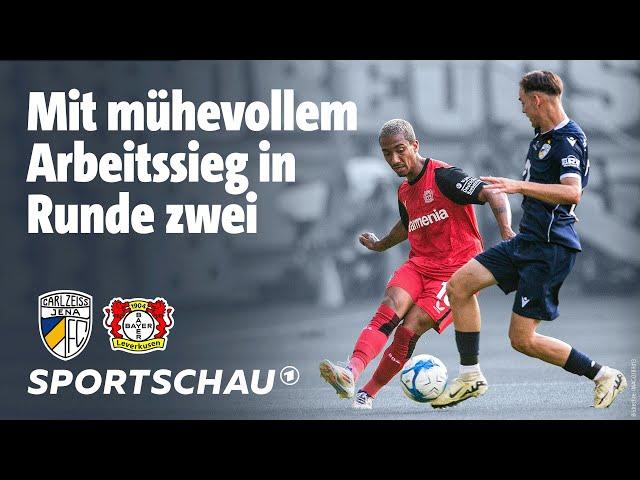 FC Carl Zeiss Jena – Bayer 04 Leverkusen Highlights DFB-Pokal | Sportschau Fußball