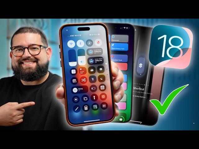 Best iOS 18 Productivity Setup for iPhone 16 - Control Center, Home Screen, and More!