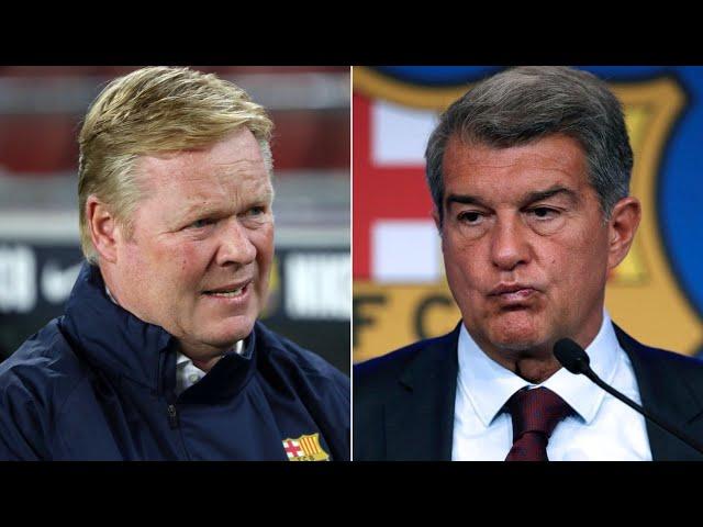 The conversation between Ronald Koeman & Joan Laporta that changed EVERYTHING...