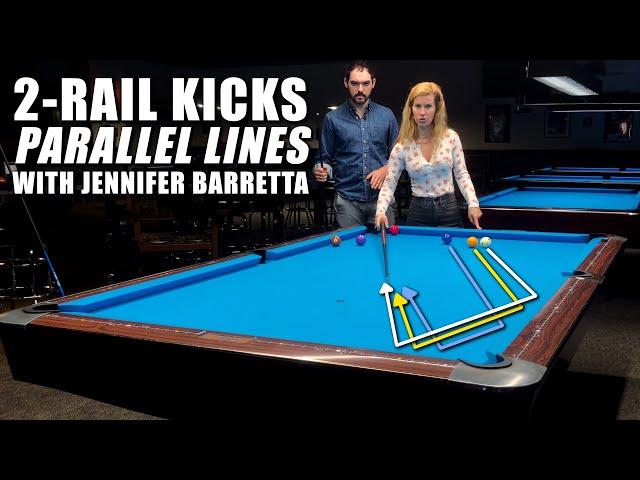 2-Rail Kicks Using Parallel Lines with Jennifer Barretta and Rollie Williams