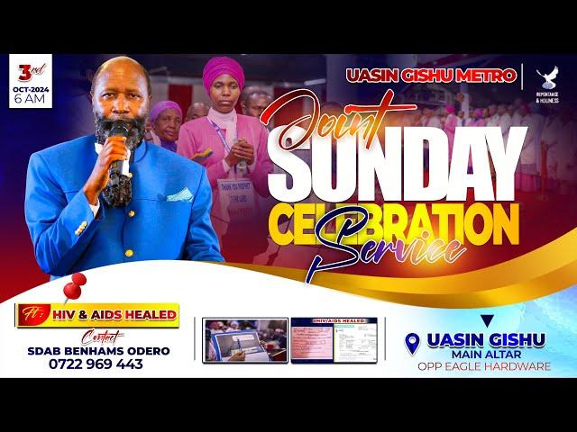 Uasin Gishu Metro Joint Celebration  | Sunday Service  | 03:11:2024  |