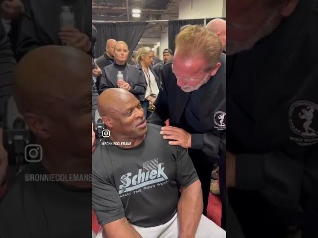 Arnold Schwarzenegger & Ronnie Coleman at The Arnold Classic 2023