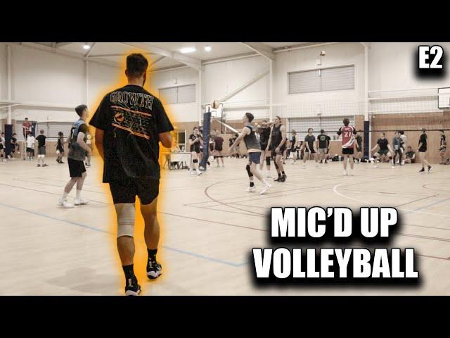 Facing Off Against 6'7 Blockers | Mic’d Up Volleyball Ep 2