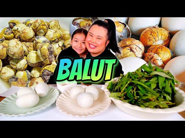 BALUT DUCK EMBRYO EXOTIC FOOD MUKBANG 먹방 EATING SHOW!