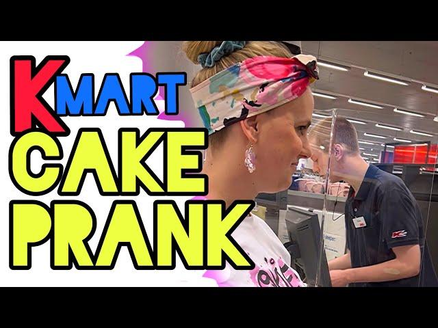 I tricked the Cashier with a Kmart coffee cup cake!