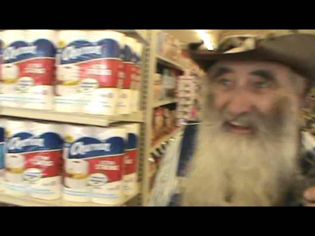 Cowboy Coward and Bertha Brooks at Bilo in Clover S C