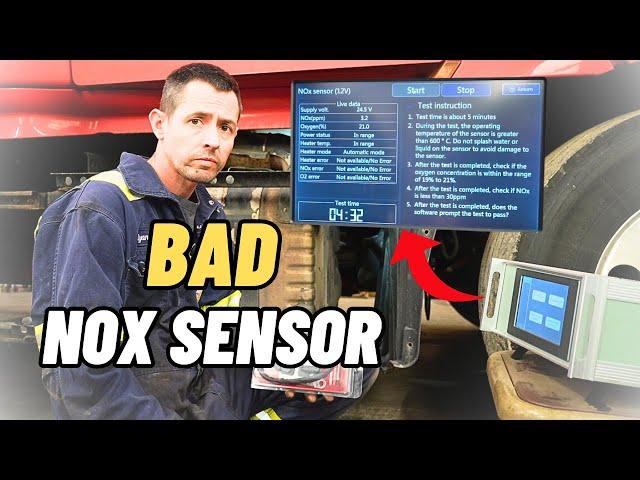 How to tell if your NOx (Nitrogen oxide) sensor is bad?