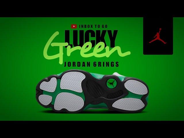 Jordan 6 Rings LUCKY GREEN 2023 DETAILED LOOK + PRICE