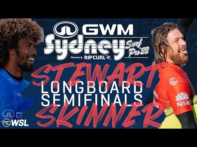 Kaniela Stewart vs Ben Skinner | GWM Sydney Surf Pro Longboard Semifinals Heat Replay