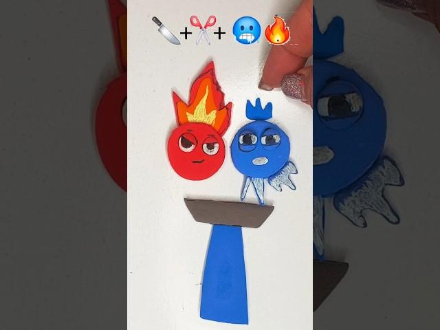 Sprunki Firecy and Icy with emojimixing!#emojimix#emoji#sprunki #newsprunkisprunkioc #clay