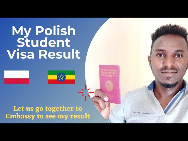 My Polish Student Visa Result | My Poland Student Visa Decision Date Direct From Embassy