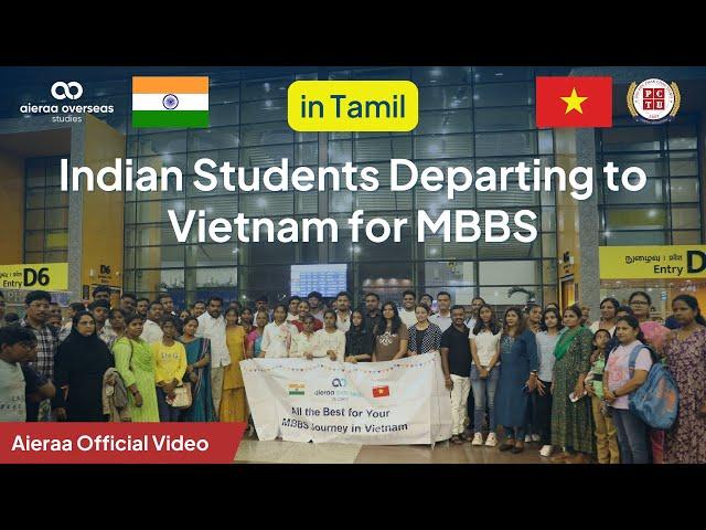 Indian Students & Parents Departing for MBBS at PCTU Vietnam | MBBS in Vietnam for Indian Students