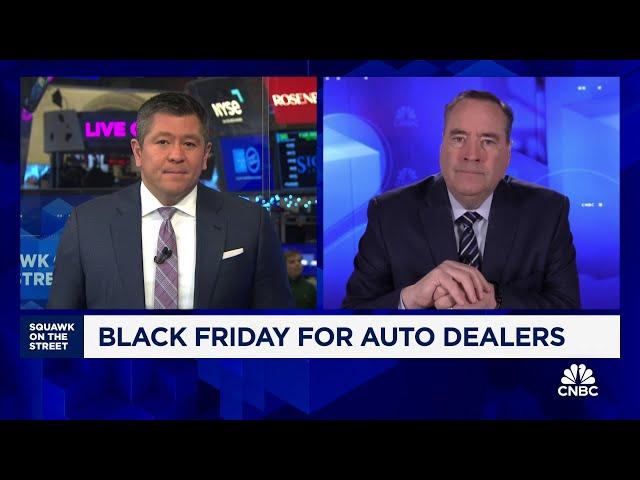 November's auto sales see higher incentives and greater deals