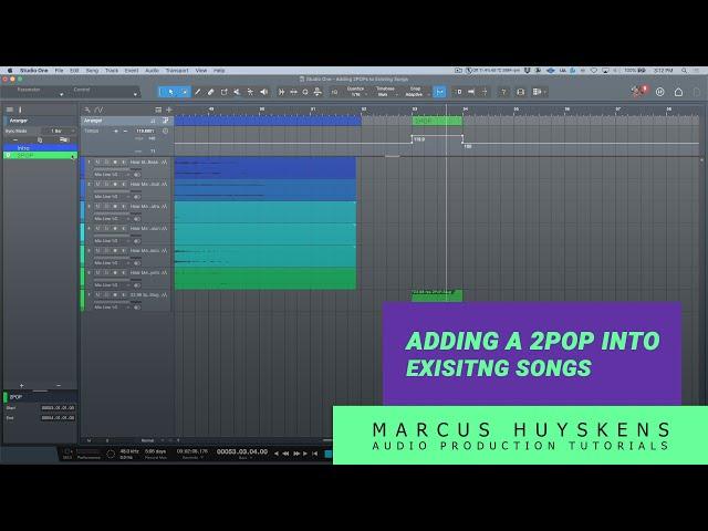 How to Easily Insert a 2POP Into an Existing Song