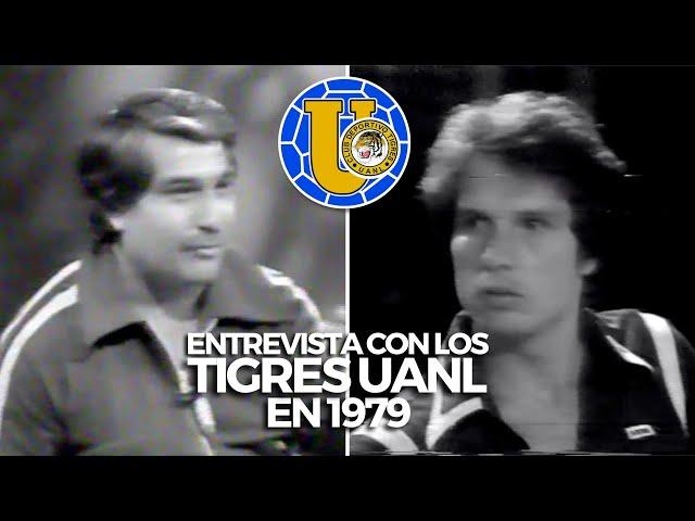 Entrevista con Tigres UANL en 1979 | Roberto Gómez Junco