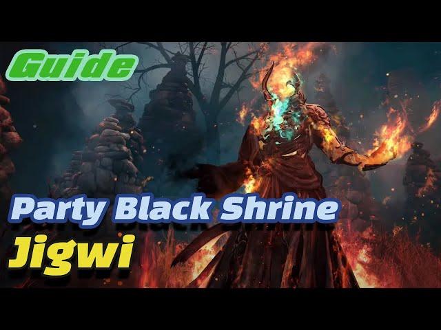 [BDO] Jigwi Guide Party Black Shrine Hard Difficulty