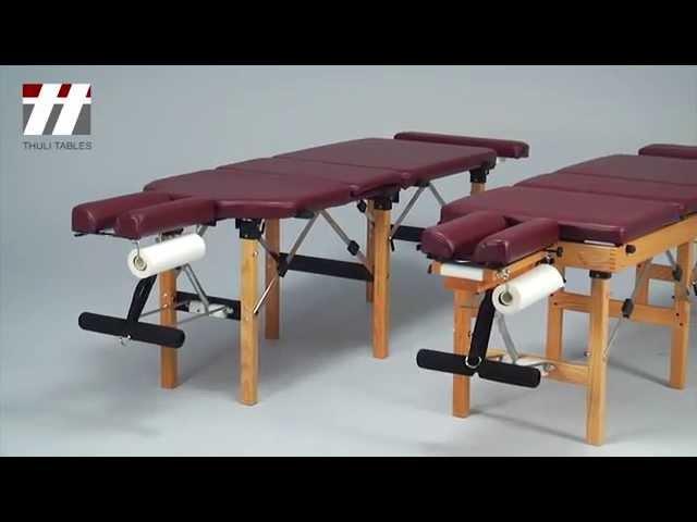 Portable Table Comparison -- Sport vs Tour: Thuli Chiropractic Tables