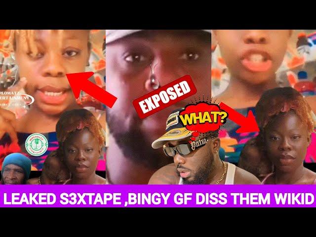 BINGY GIRLFRIEND DISS DEM WIKID /Bingy EXPOSED FOR STEALING 6IXBOSS MONEY  DRIZZY BURKE WALKING TV 