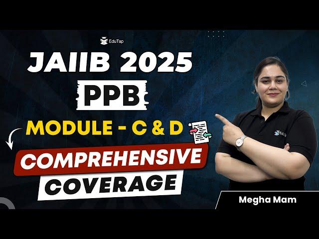 Complete PPB for JAIIB Exam | PPB Complete Syllabus Coverage Classes | Free PPB Videos EduTap