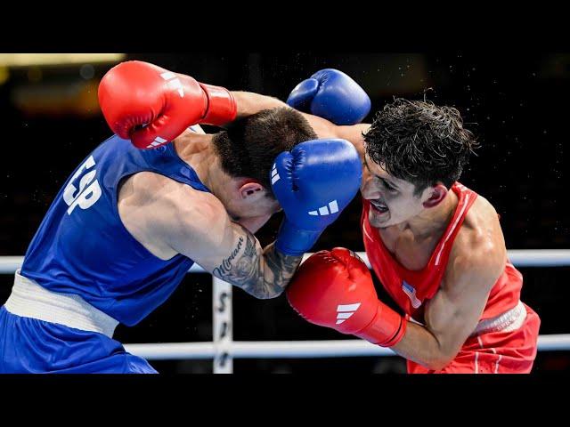 Emilio Garcia (USA) vs. Oier Ibarreche (ESP) World Olympic Qualifiers 2024 QF's (63kg)