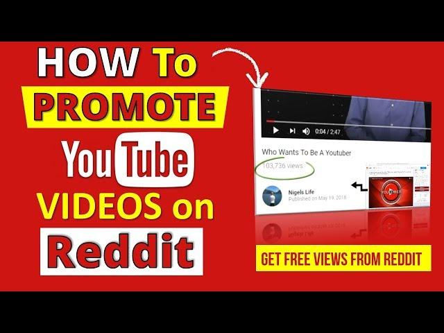 Promote YouTube Channel Reddit   HOW TO Promote YouTube Videos on Reddit