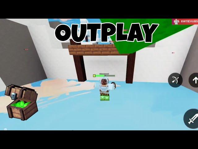 When u go max tryhard........ roblox bedwars