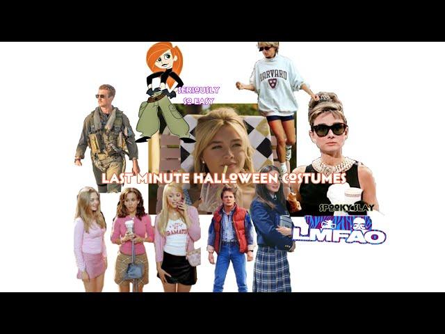 16 LAST MINUTE HALLOWEEN COSTUMES that you already have in your closet! Easy and cute