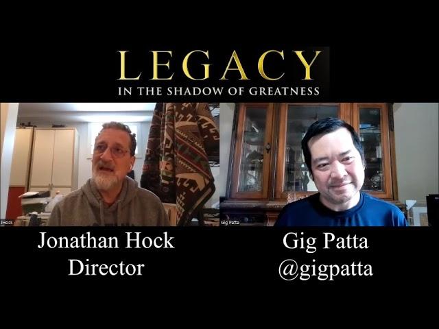 Jonathan Hock Interview for Discovery+'s Legacy: In the Shadow of Greatness