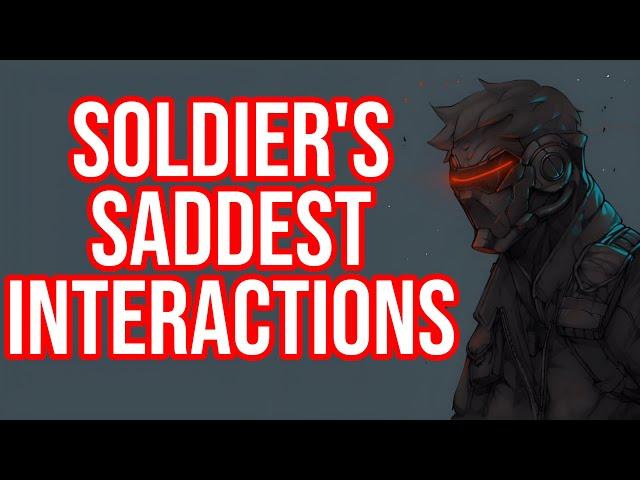 Soldier's Depressing Interactions - Overwatch 2