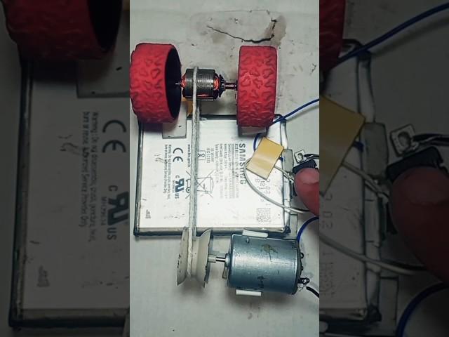 How is The open DC Motor Running With Belt #tech #dcmotor #youtubeshorts #belt