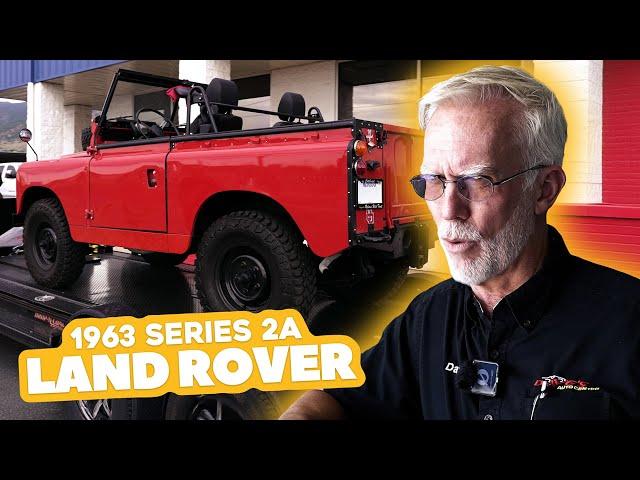 Looking Over A Sweet 1963 Land Rover Series 2A: Oil Everywhere!