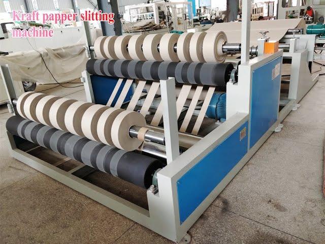 Kraft Jumbo Roll Slitting Machine & Paper core Making Machine