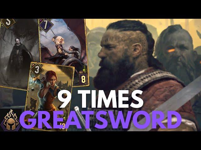 GWENT | 2024.05 | SKELLIGE | Blaze of Glory -  Super Greatsword spawning deck !!!