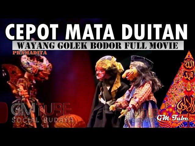 Cepot Mata Duitan Wayang Golek Asep Sunandar Sunarya