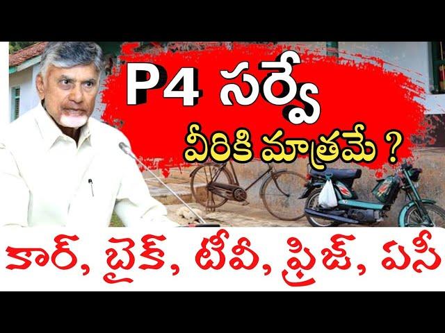 P4 సర్వే అంటే ? | P4 survey | P4 survey in Telugu | P4 Survey in Andhrapradesh |P4 survey Gsws staff