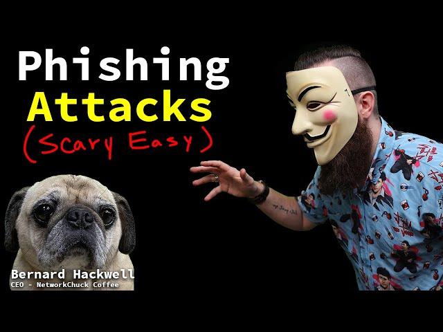 Phishing attacks are SCARY easy to do!! (let me show you!) // FREE Security+ // EP 2